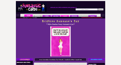 Desktop Screenshot of funtasticecards.com